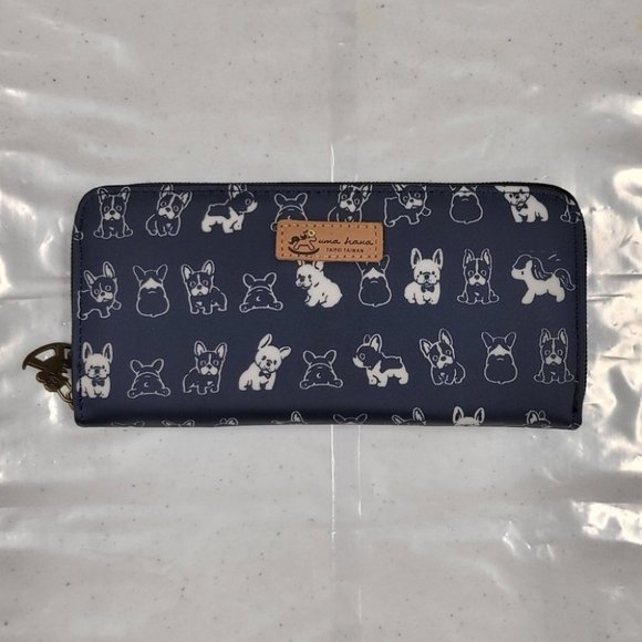 Waterproof French Bulldog Long Wallet Fits Phone - Picture 9 of 16